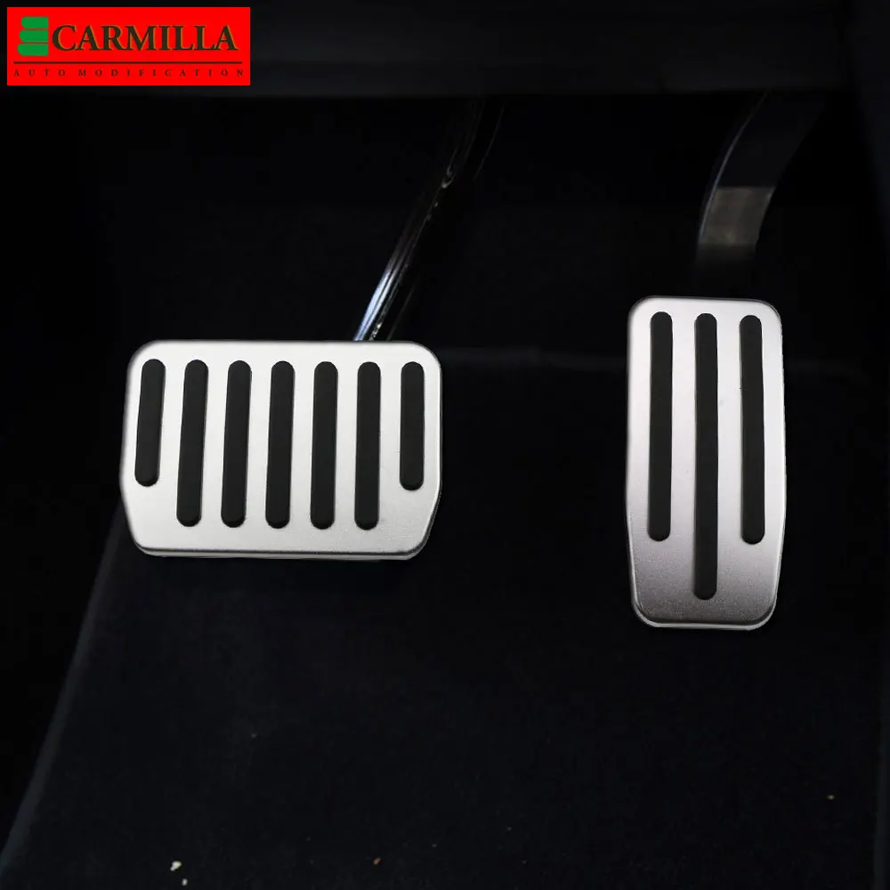 Carmilla AT Car Pedals for Tesla Model 3 Model Y 2017 2018 2019 2020 2021 Fuel Gas Pedal Brake Pedale Cover Accessories