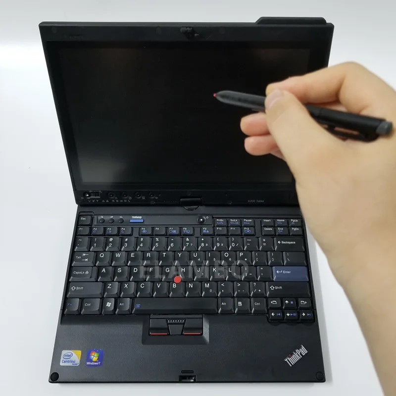 For Lenovo ThinkPad X201t Laptop i7 cpu 4GB/8GB Ram Notebook Computers Can Work for alldata mb star c4 c5 Diagnostic Tools Pc