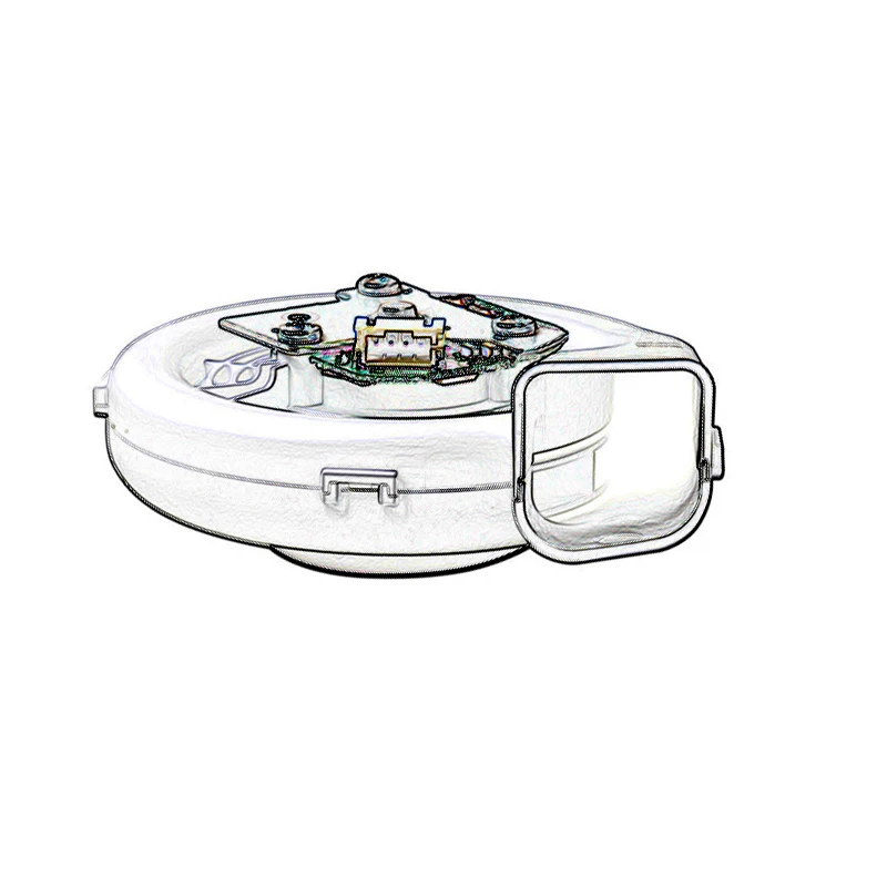 قطع غيار المكنسة الكهربائية الروبوتية محرك مروحة أصلي جديد لـ Roborock S5 MAX S50 MAX S55 MAX وحدة مروحة تهوية المحرك