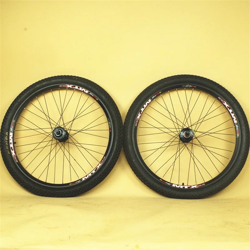 BMX Bicycle Wheel Set, Solid Teeth, 26 