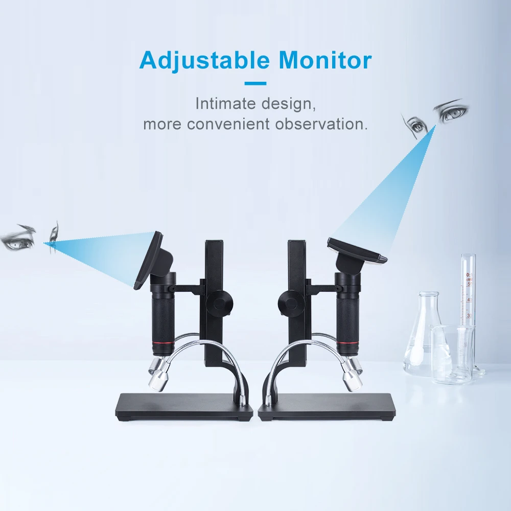 Andonstar ADSM302 Digital Microscope HDMI/AV Long Object Distance USB Digital Microscope for PCB Repair Soldering Tool BGA SMT