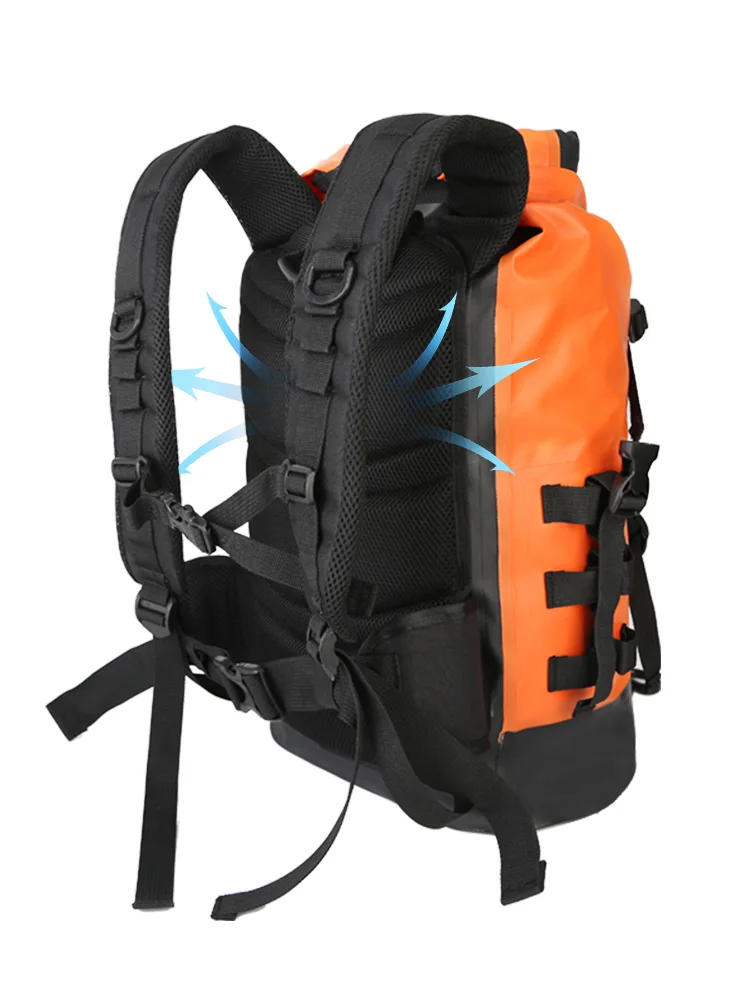 Imagem -03 - Xinda ao ar Livre Bolsa de Fluxo Montanha Portátil Dobrável à Prova Impermeável Água Mochila para Espeleologia Canyoning Escalada Resgate Barco Acampamento