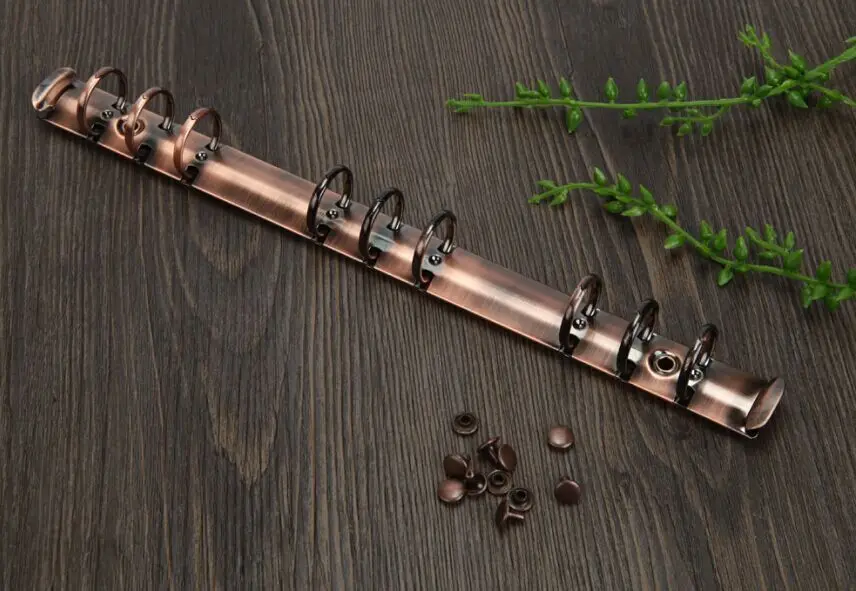 A4b5a5a6a7-Reliure pour Carnet de Notes, Papier, Anneau, Trou, réinitialisation, Feuille, Métal