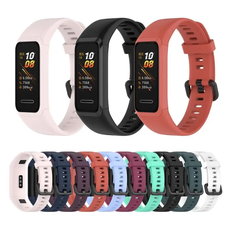 1pc Unisex Watch Strap 22mm For Huawei Band 4(ADS-B29) Replacement Wristband For Honor Band 5i(ADS-B19) Silicone Sport Bracelet