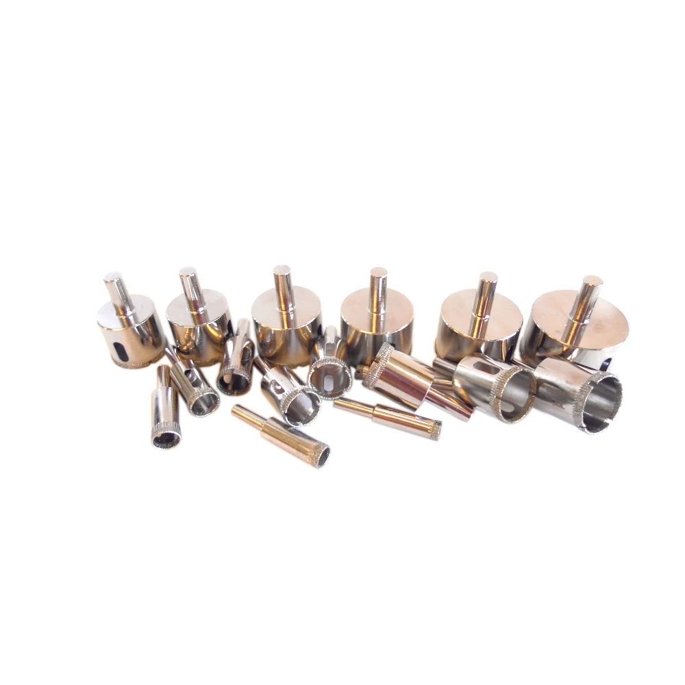 BOSI 8mm-42mm Diameter Diamond Coated Core Hole Drill Bit For Tiles Marble Glass Ceramic