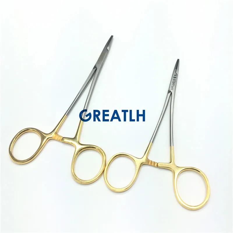 

12.5cm/14cm Needle holder with scissor veterinary Ophthalmic stainless steel plastic surgery instruments