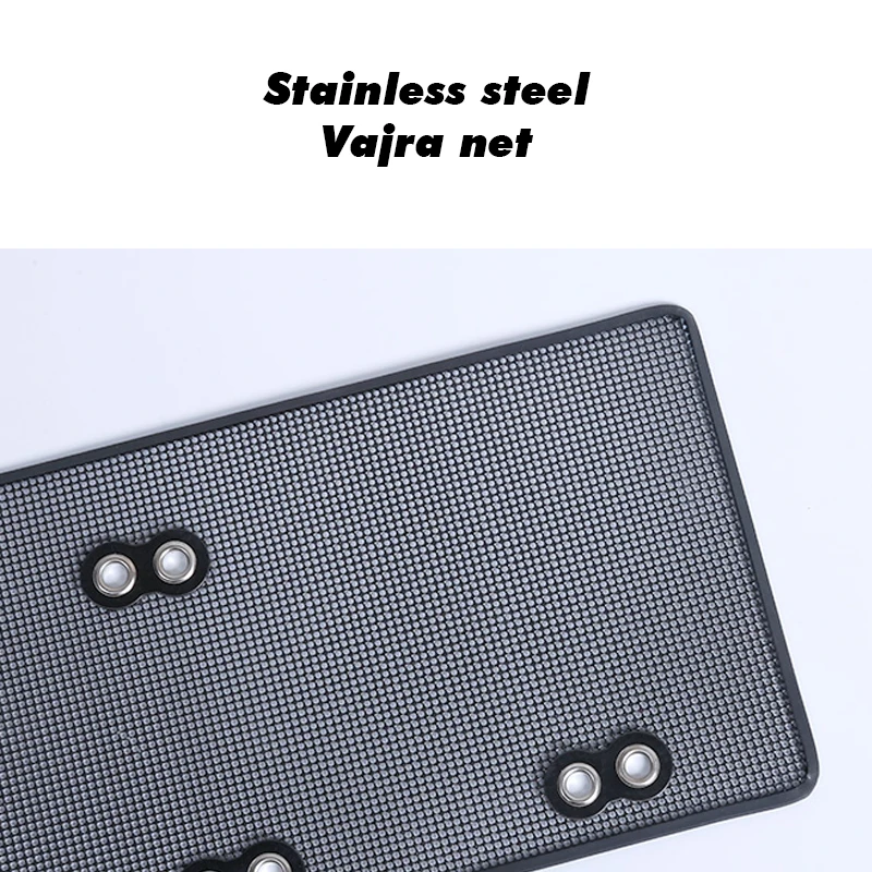 Stainless Front Grille Insert Net Insect Screening Mesh Cover Trim for Volvo XC60 2018 2019 2020 Sport