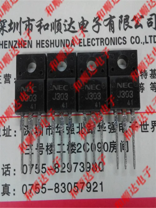 10PCS 2SJ303 TO-220F
