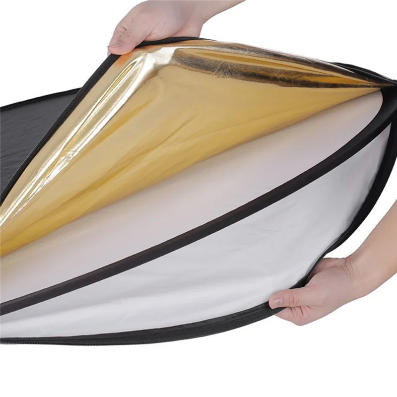 60 * 90cm Photography Light Reflector 5 in 1Collapsible Portable For Studio Outdoor Photography Fotografia Accessories