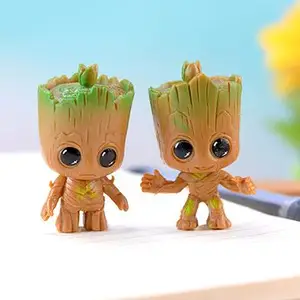 Wonder Guardians of the Galaxy Figur, 4 PCs/Set, Avengers, Small Groot, Tree Man, 5 cm 8 Hauptumsatz 5 cm Puppe - №5