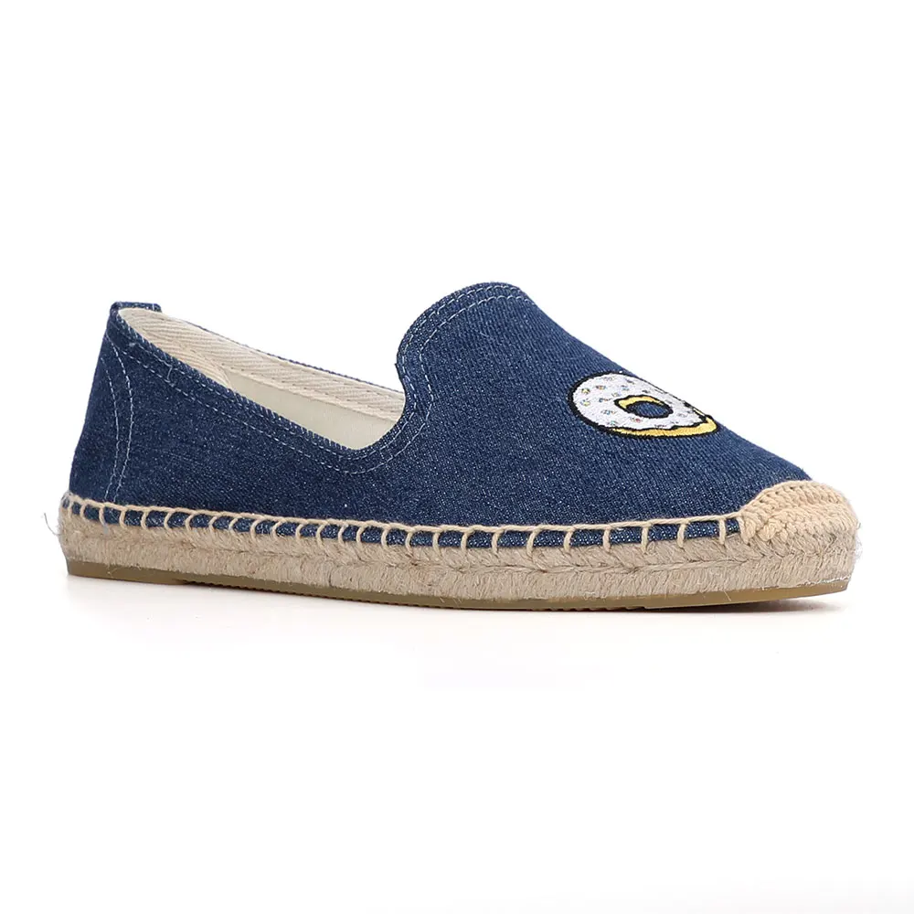 Espadrillas per donna 2022 ufficio carriera vendita mocassino Zapatillas Mujer labbra di paglia Cute mocassini Ballets Walking Slip-on Sole