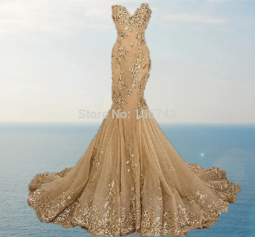 Applicaties Pailletten Lace Prom Luxe Avondjurken Sweetheart Robe De Soiree Mermaid Lange 2021 Echte Foto Bespoke Trouwjurken