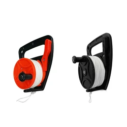 1 Pcs Multi Purpose Scuba Diving Wreck SMB Dive Reel with Handle and 150ft Line with 46m/150ft strong white line