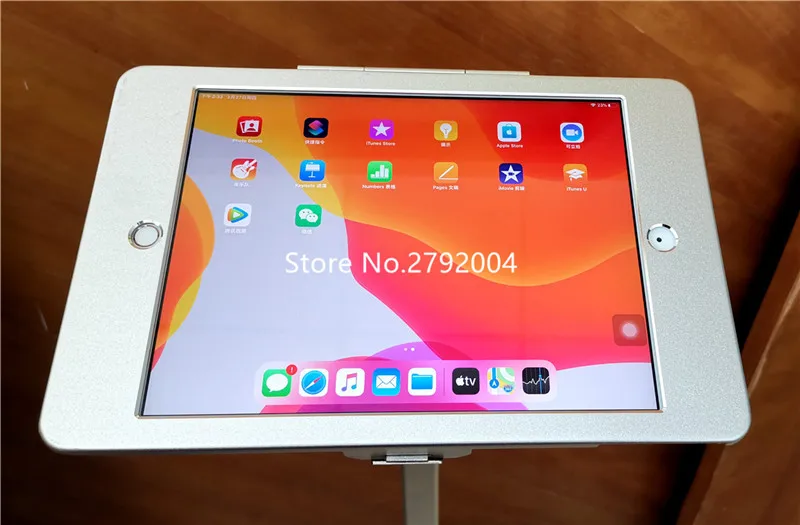 

Tablets security stand display devices, security stand for new 7th Gen 10.2 inch tablet safetly and open-display in shop