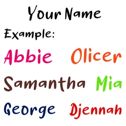 CUSTOM NAME YOUR TEXT Vinyl Decal Sticker Car Window Personalized Lettering boys girls childrens Home Decor