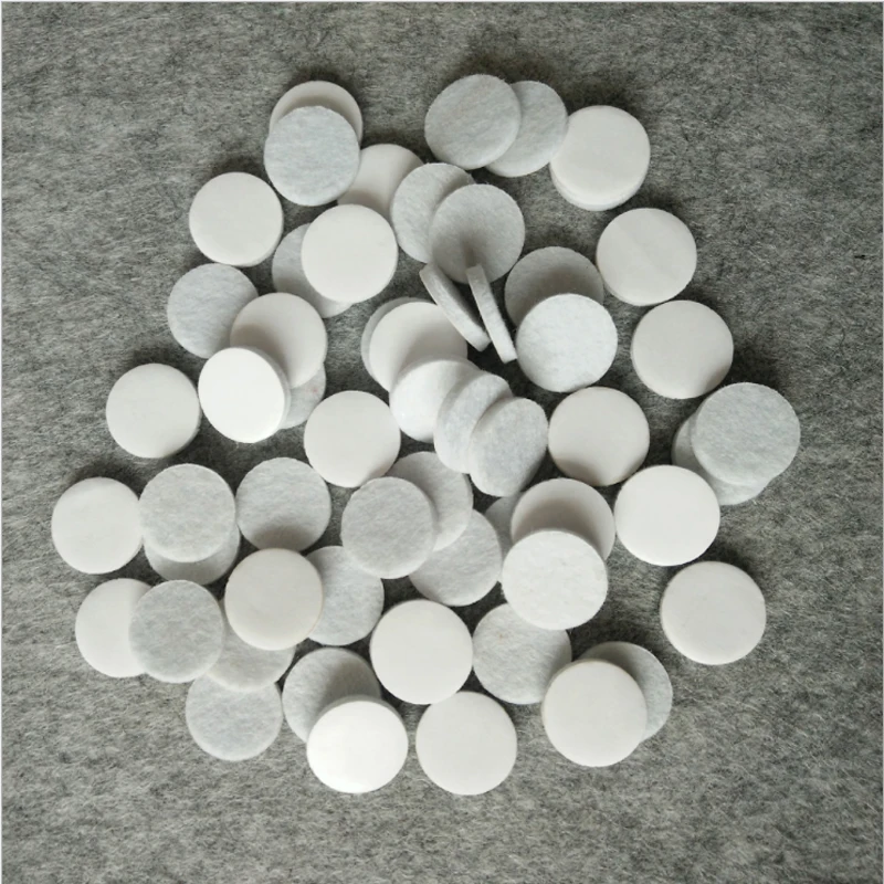 

1000pcs/lot 3cm Furniture protection mat Non-slip felt pad foot pad Table and chair Adhesive felt pad Felt washer