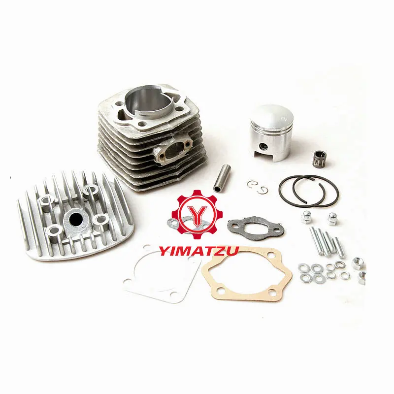 YIMATZU 2013 nowy F50 60 80 części silnika rowerowego-tłok (zestaw) CRK, do części silnika 48cc 60CC 80CC, tłok silnika