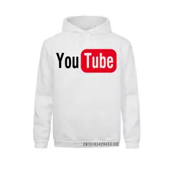 2021 YouTube Logo Print Men Sweatshirts Coats Brand Hoody Costume Casual Custom Male Long Sleeved Hoodies Plus Size S-XXXL