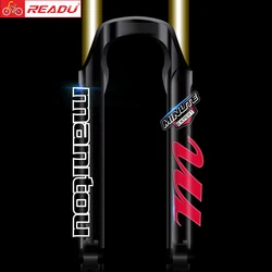 READU Manitou MINUTE EXPERT front fork stickers bike front fork stickers Bike fork decals bicycle accessories