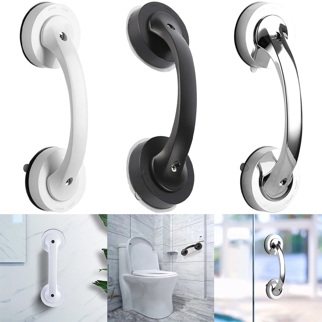 Sucker Door Handle Household Accessories Helping Handle Toilet Bathroom Safe Grab Bar for Home Hotel Elderly Senior Disabled