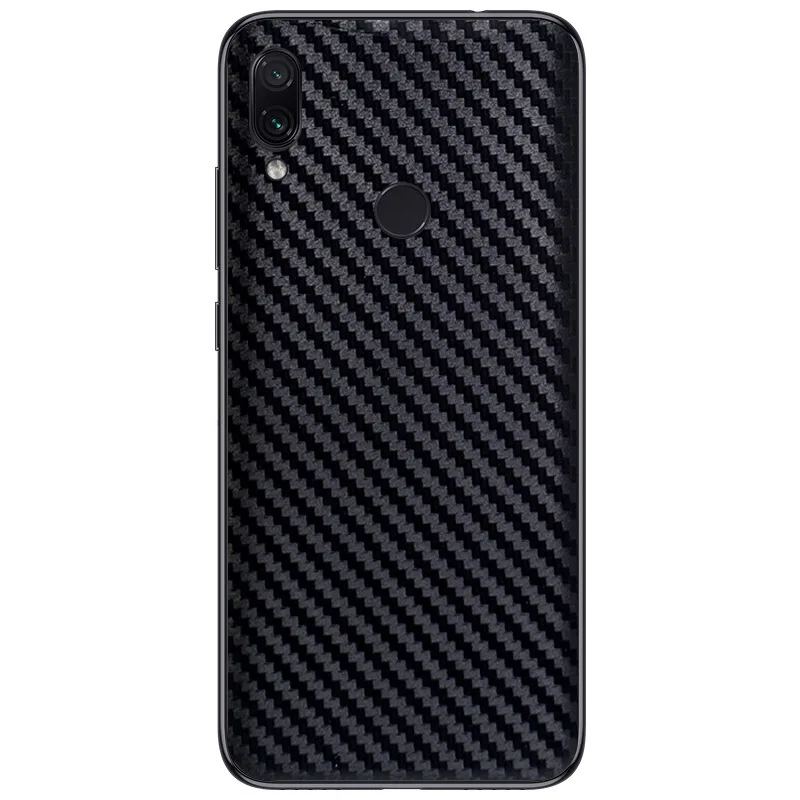 3D Carbon Fiber Decal Phone Back Sticker For XIAOMI Redmi Note 10 Pro Note 9T 5G 9S 8T 7S 9T 9i 9A 9C 8A 7A 10X 4G 10X Pro Skin