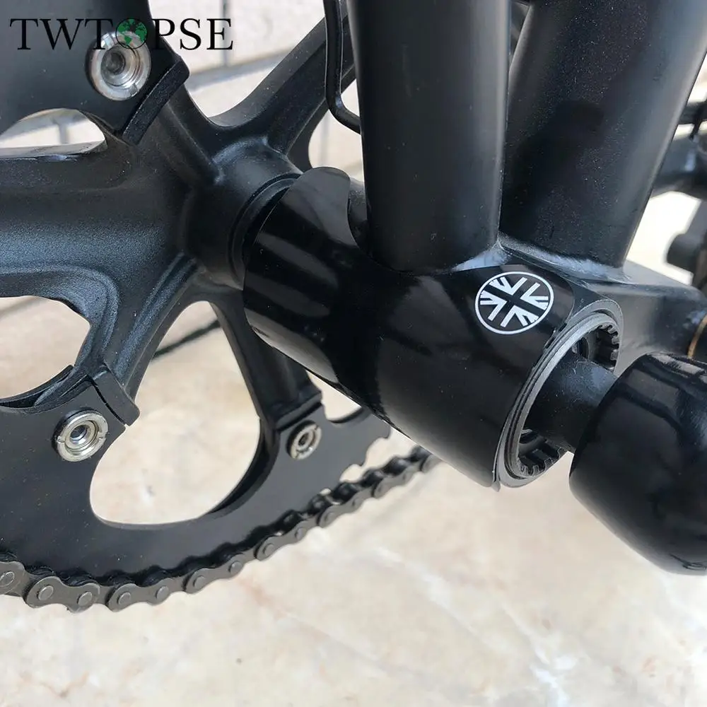 TWTOPSE велосипедный передний багажник-блок адаптер для Brompton 3SIXTY складной велосипед держатель стойки для велосипеда с болтами аксессуары новый