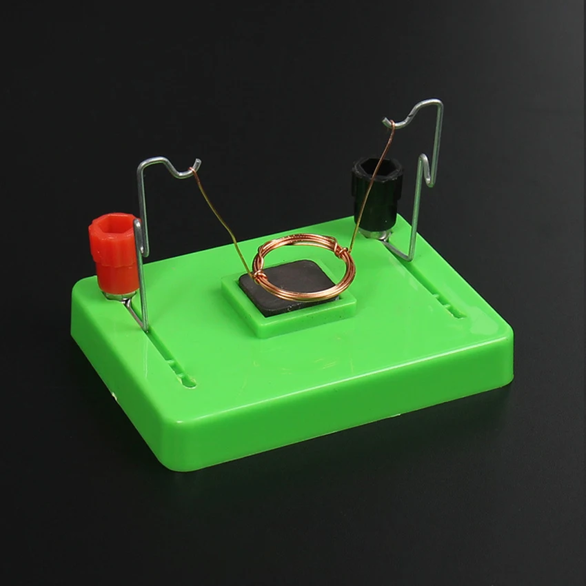 Motor Model Physics Experiment Aids Educational Toy Tool ABS Electromagnetic Swing Teaching Instrument for Middle School Physics