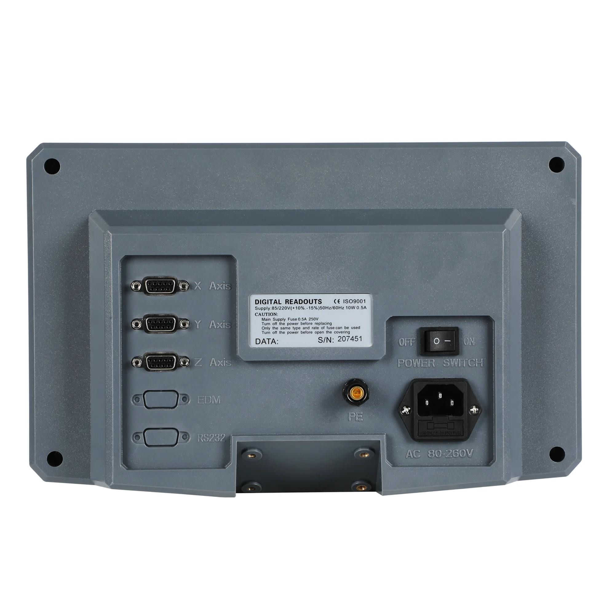 Imagem -04 - Dro Conjunto Completo de Eixos Fresagem Torno Torno Moedor Display de Leitura Digital Codificador de Escala Linear Idioma Lcd Dro Kit