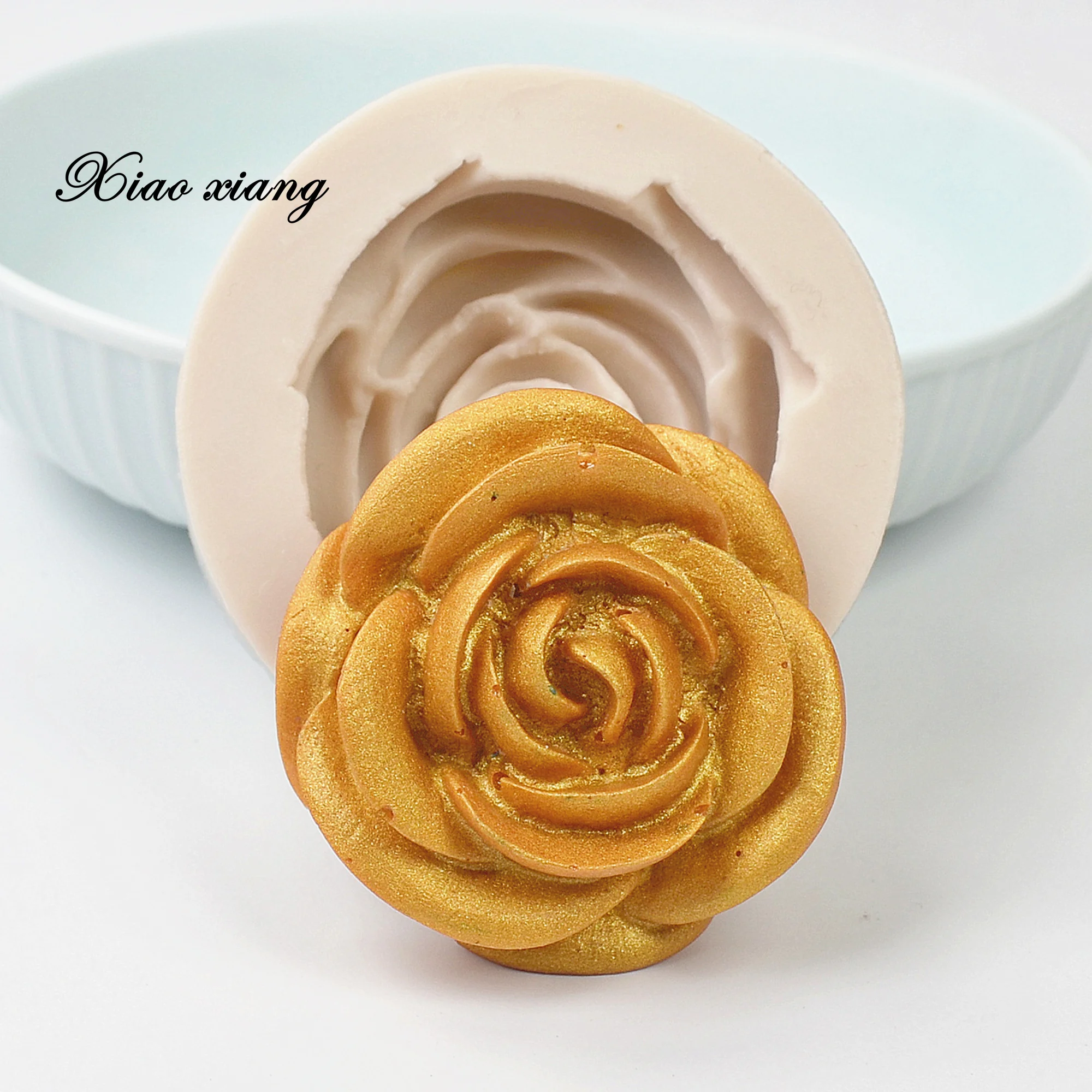 

3D Rose Flower Silicone Molds For Baking Chocolate Confeitaria Candy Fondant Molds Wedding Cupcake DIY Cake Decorating Tools