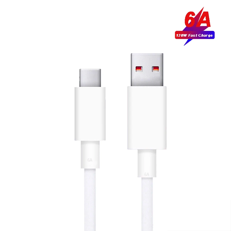 6A USB Type-C Fast Charging Data Cable For XIAOMI Mi10 Pro Mi9 Mi8 MIX3 Redmi Note 11 Pro+ 10S 9 Pro Max Poco X3 Pro M4 M5 F3