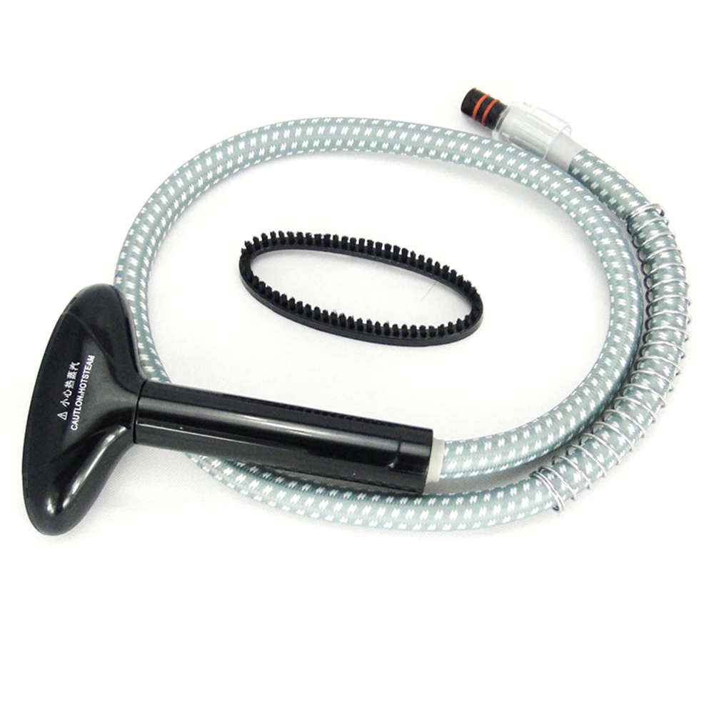 Universal with Brush Spray Steam Pipe  Length 1.6m Garment Steamer PVC Garment Steamer Hose Guide Hose Replacement Parts