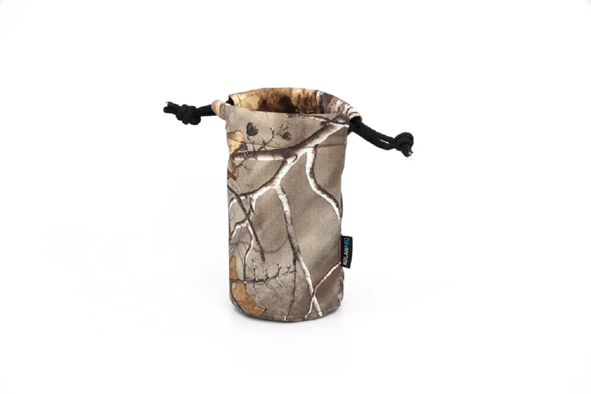 ROLANPRO مقاوم للماء التمويه الغبار حقيبة كاميرا ل Ballhead ترايبود رئيس حقيبة Leofoto Sunwayfoto RRS Benro Fotopro متوافق