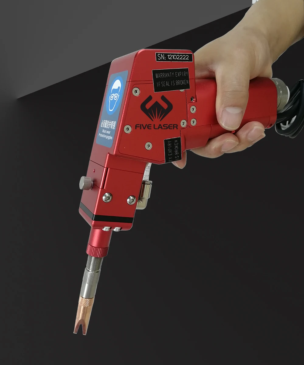 Handheld fiber laser welding machine 1000w produced by Five Laser