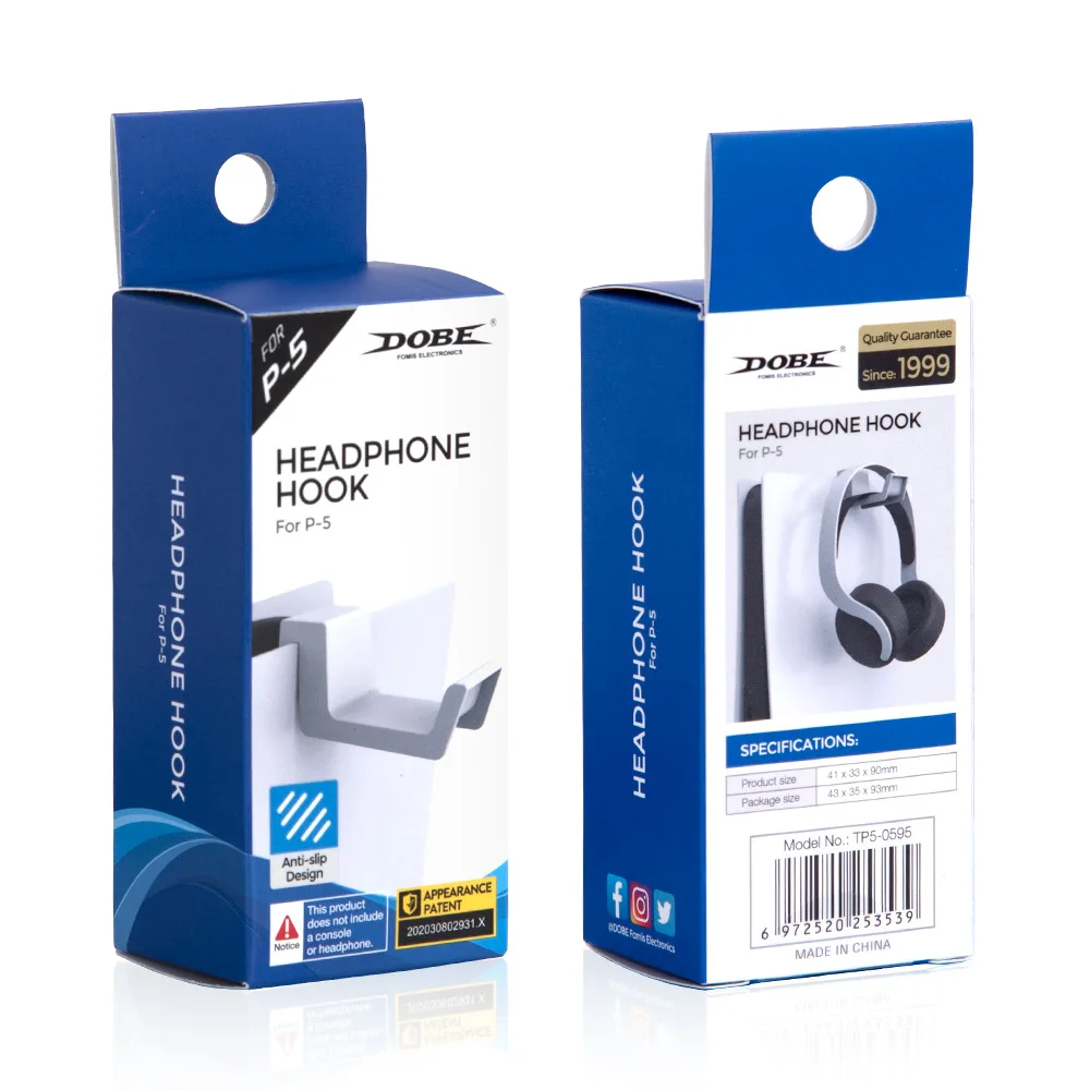 Ps5 controlador de jogo fone de ouvido cabide titular simples leve fone de ouvido gancho expositor para playstation 5 console acessórios