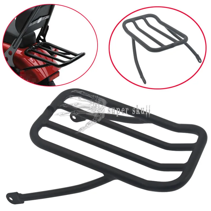 

Motorcycle Rear Luggage Rack Support Shelf Steel Bracket Fit For Harley Sportster Iron 883 XL883N 2009-2018 48 XL1200X 72