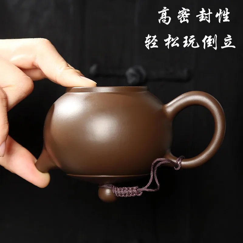 |single pot recommended size of pure manual capacity xi shi stone gourd ladle pot ball hole household kung fu tea set