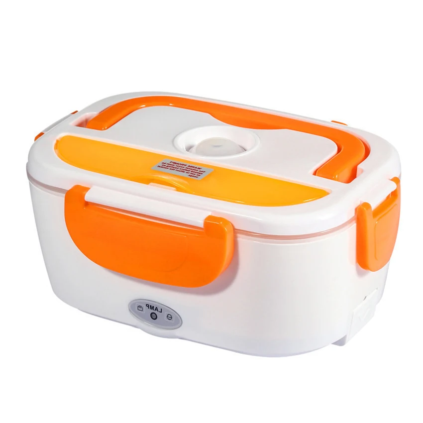 

2Pcs/Lot Portable Electric Lunch Food Box Household Heating Rice Cooker Food Heater Container For Food Dishes Warmer 220V/110V