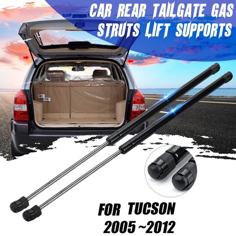 2Pcs Rear Trunk Tailgate Boot Glass Gas Spring Shock Lift Strut Struts Support Bar Rod for Hyundai Tucson 2005-2012