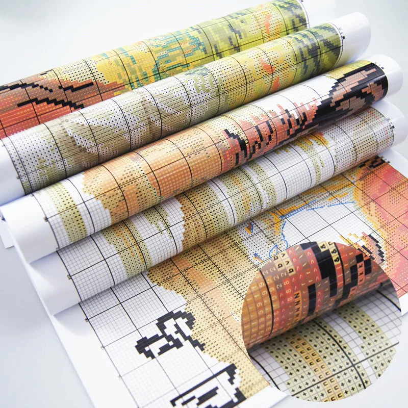 Deer Animals Patterns Counted Cross Stitch Set DIY 11CT 14CT 16CT Stamped DMC Cross-stitch Kit Embroidery Needlework Home Decor