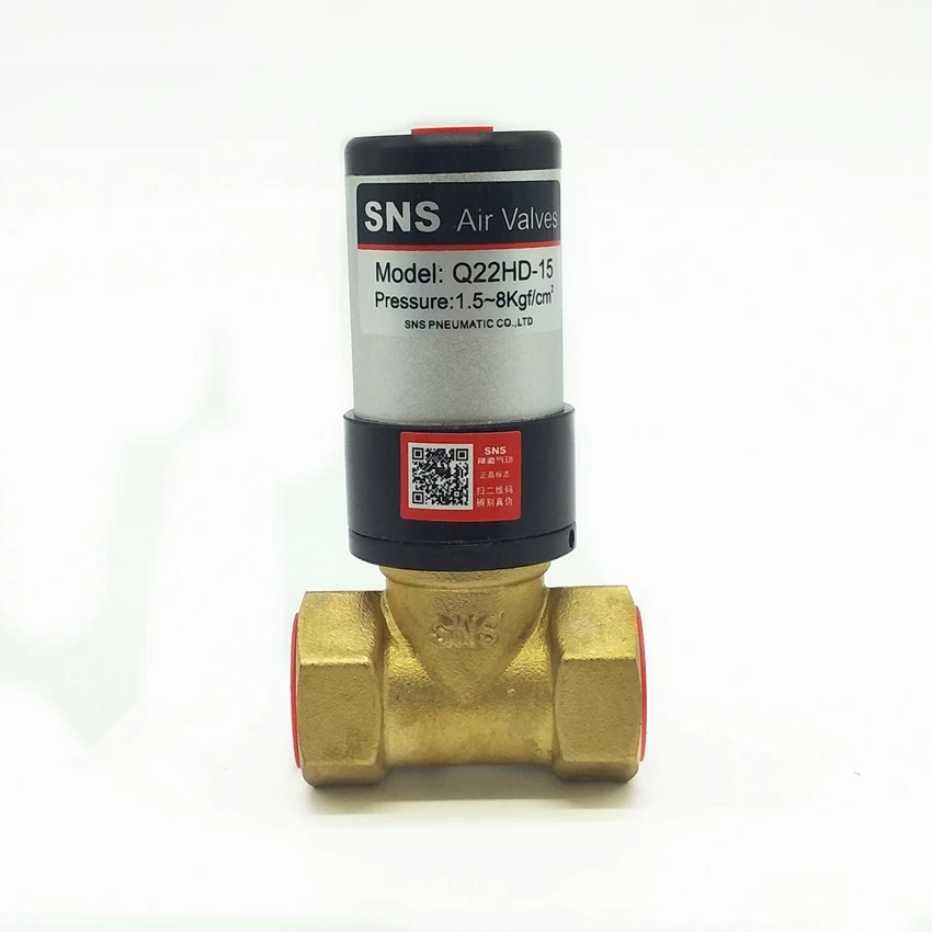 

SNS Air Control Valve Q22HD-15 G1/2 2/2 Port Normal Closed Valve