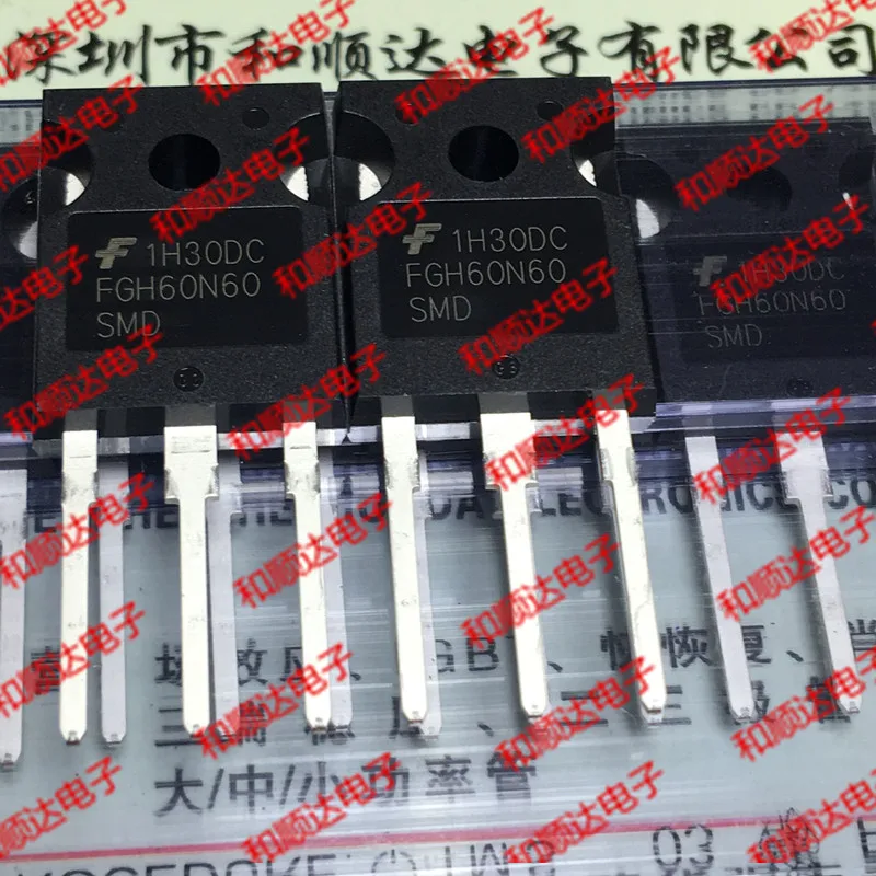 5PCS/Lot  FGH60N60SMD  TO-247 IGBT 600V 60A