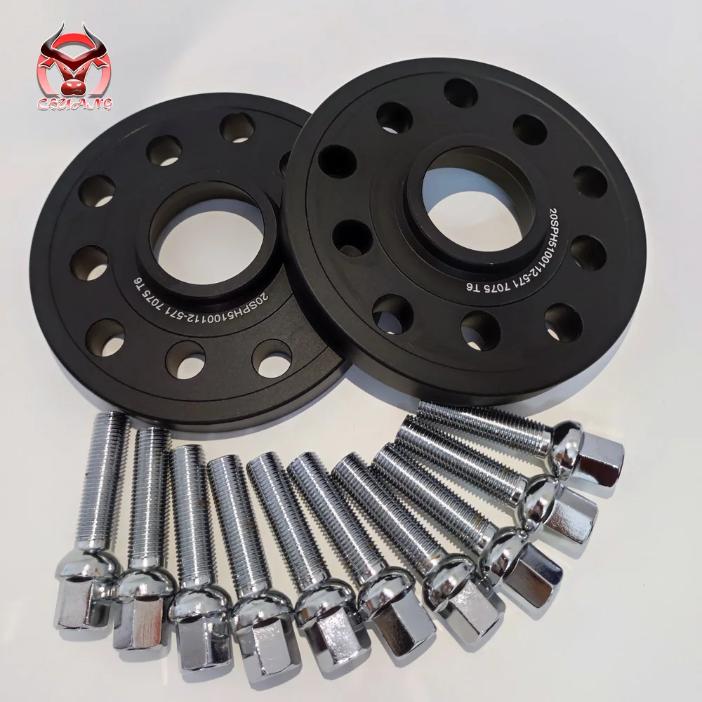 Wheel Spacers For Car Audi Kit 5x100/5x112 CB:57.1 A1/A2/A3/A4(B5,B6,B7)/A6(C4,C5,C6)/A8(4E)/TT/ALLROAD/Quattro Suit Separadores