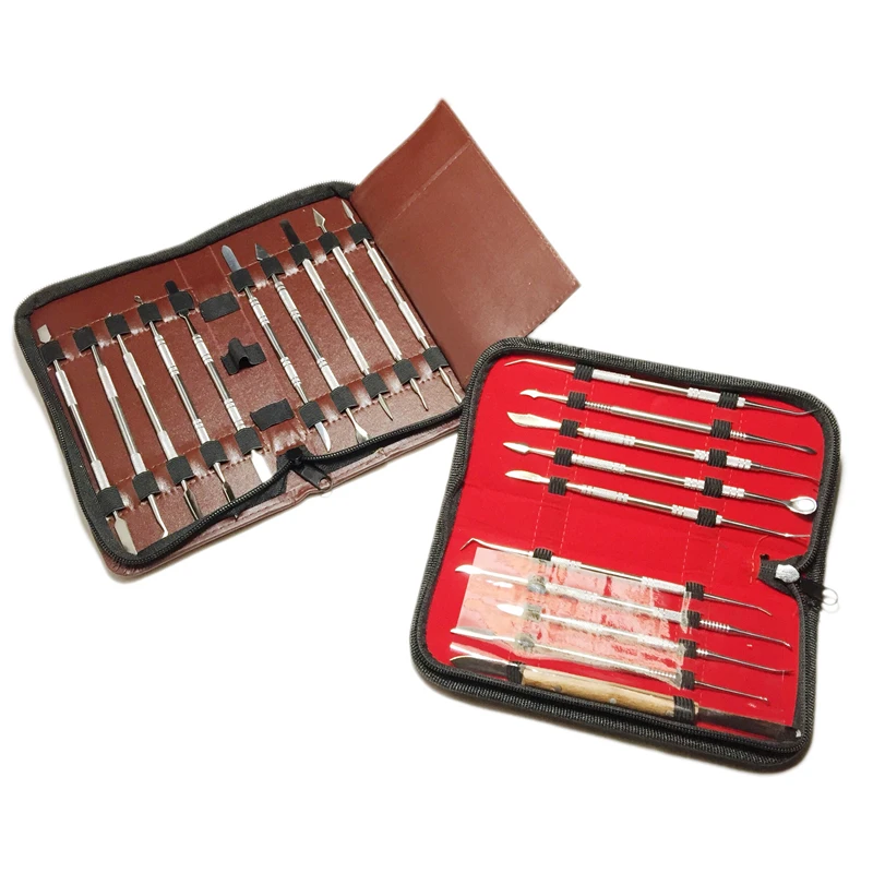 

Clay Sculpting Kit Wax Carving Smoothing Polymer Shapers Pottery Ceramic Tools Set