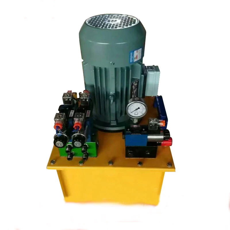 220V/380V solenoid valve controlled electric hydraulic power pack