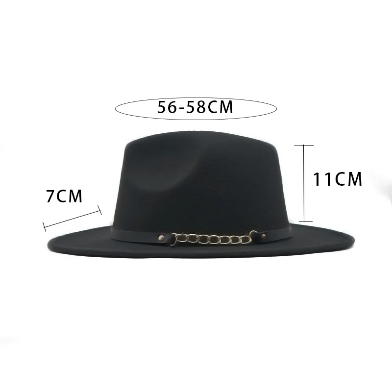 New fashion Winter Autumn Imitation Woolen Women Men Ladies Fedoras Top Jazz Hat European American Round Caps Bowler Hats