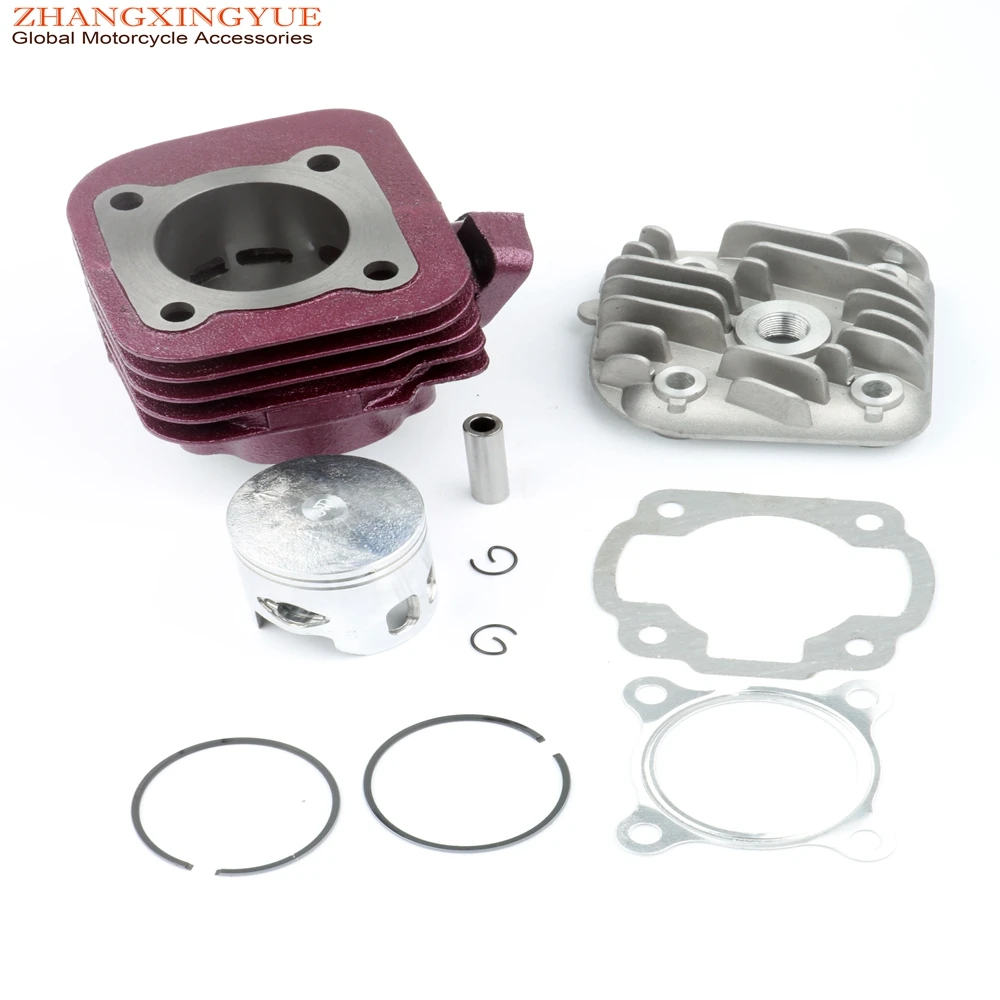 70cc Big Bore Racing Cylinder Kit & Carburetor & Air Filter & Coil & CDI for Yamaha JOG 50 Minarelli 1E40QMB 47mm/10mm