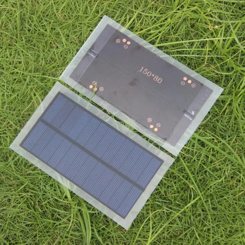 1.75W 6V Polycrystalline Solar Cell Solar Panel For Solar Folding Charger/Charging Bag/Backpack Wholesale 100pcs/lot