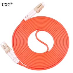 Dual LC a LC In Fibra di Patch Cord Cavo di Ponticello MM Duplex Multi Modalità Ottica Cavo di Zona Ottico per la Rete/Cavo 1m 2m 3m 5m 10m 20m 30m