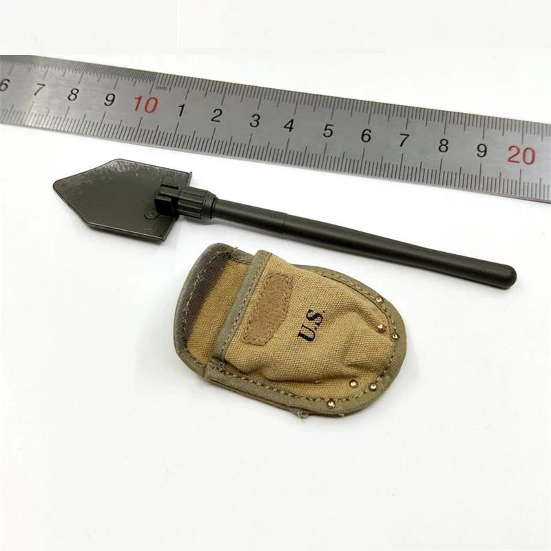 

For Sale 1/6th FP003 US Army Ranger Sniper WWII Military Shovel With Bags Model For 12 inch Doll Soldier Collect