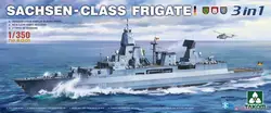 Takom 6001 1/350 SACHSEN-CLASS FRIGATE Model Kit